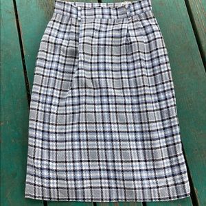 Vintage Jh collectibles plaid skirt